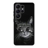 Cat art black Samsung Galaxy S26 Ultra Case FE0131