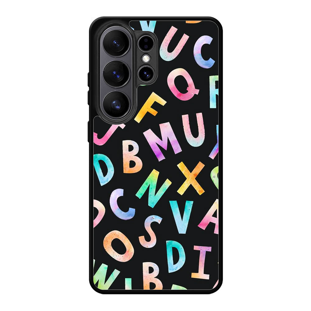 alfabet art Samsung Galaxy S26 Ultra Case FE0020