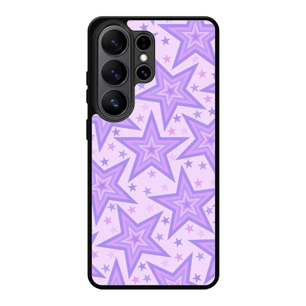Star pattern violet Samsung Galaxy S26 Ultra Case FE0592