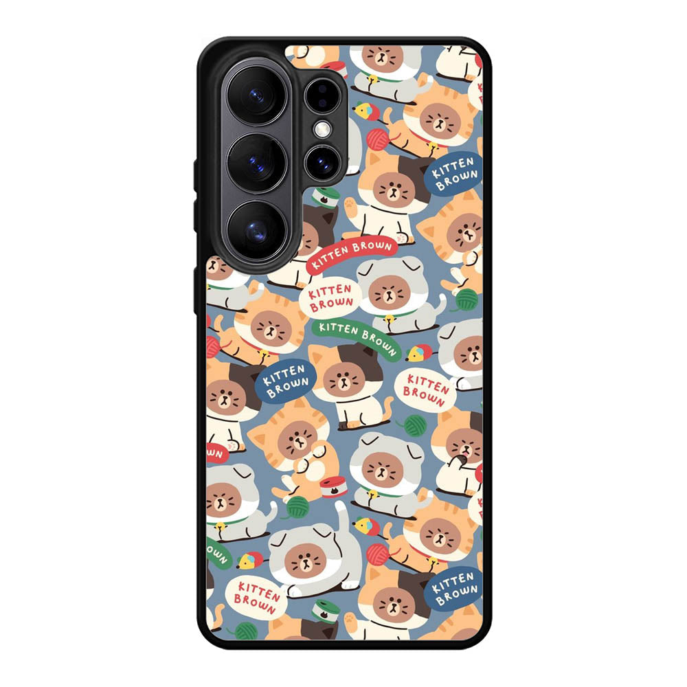 Kitten brown Samsung Galaxy S26 Ultra Case FE0386