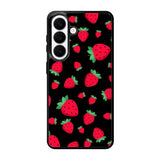strawberry pattern Samsung Galaxy S26 Case FE0597