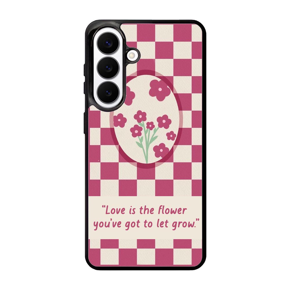 Quotes flower art Samsung Galaxy S26 Case FE0518