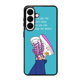 give a girl the right shoes Samsung Galaxy S26 Plus Case FE0318