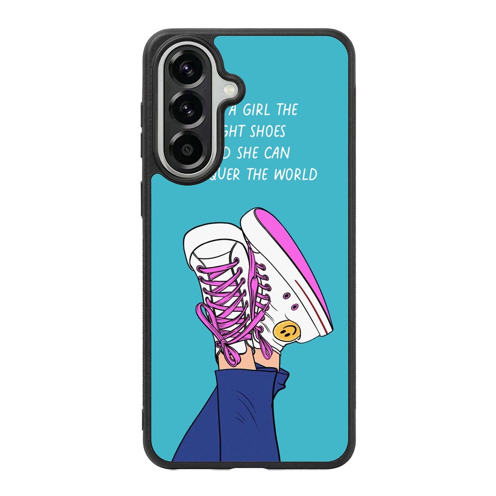 give a girl the right shoes Samsung Galaxy A57 Case FE0318