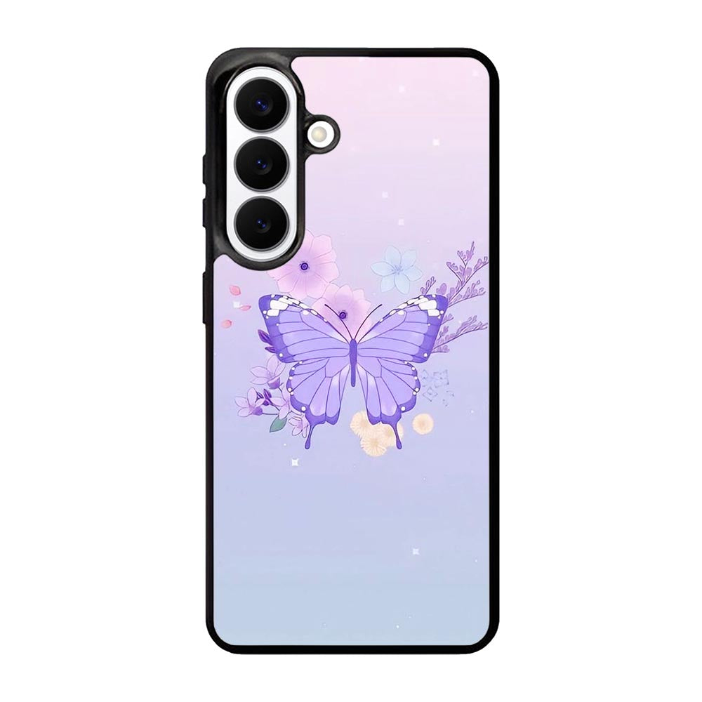 butterfly violet Samsung Galaxy S26 Plus Case FE0126