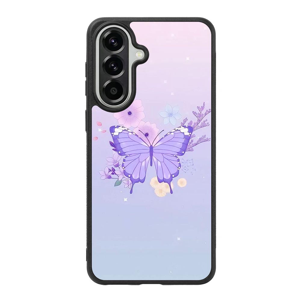 butterfly violet Samsung Galaxy A37 Case FE0126
