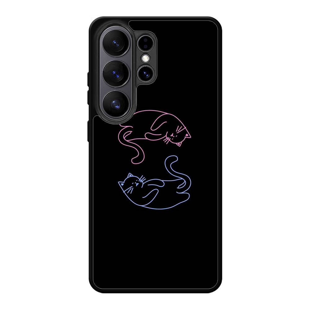 Couple cat Samsung Galaxy S26 Ultra Case FE0174