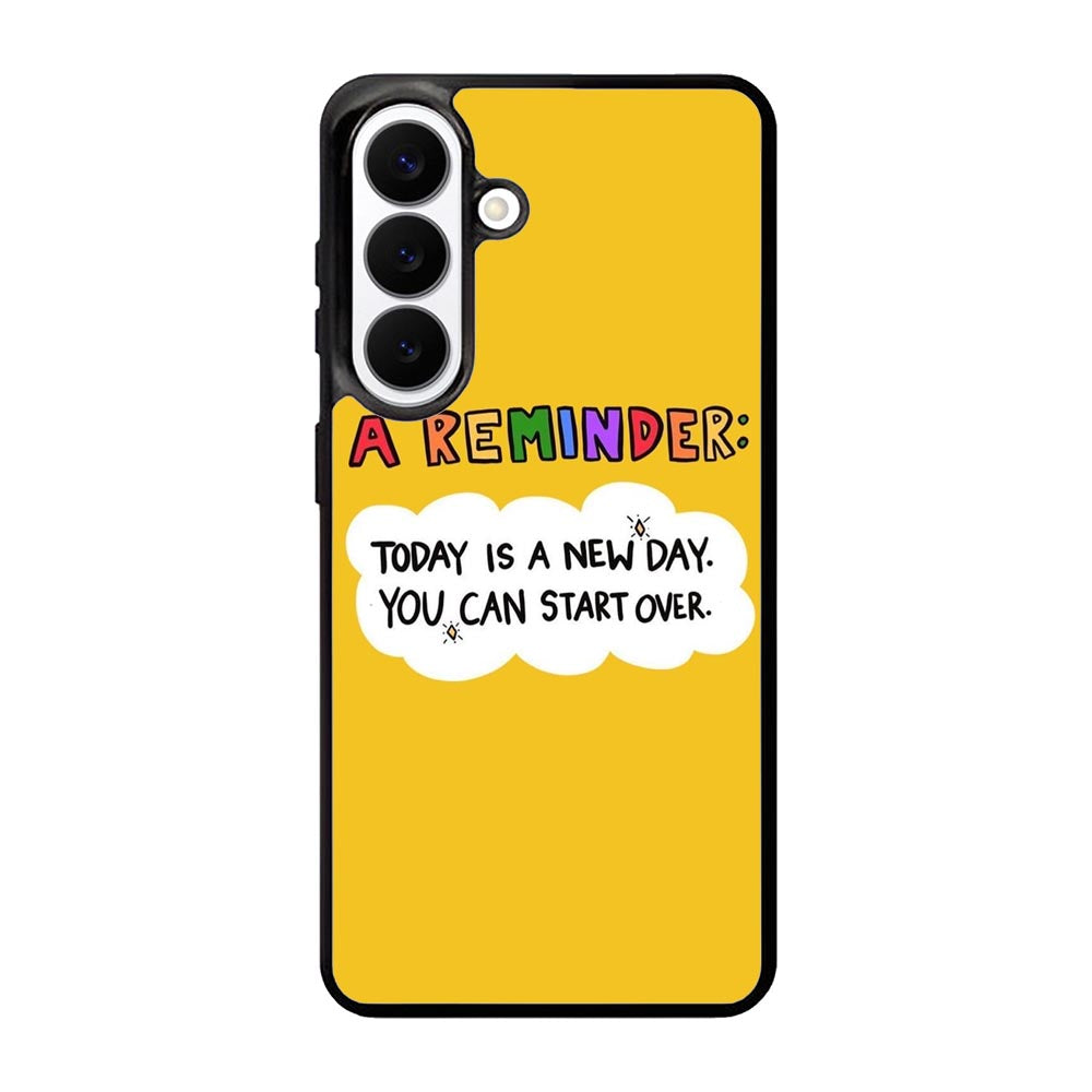 A reminder Samsung Galaxy S26 Case FE0001