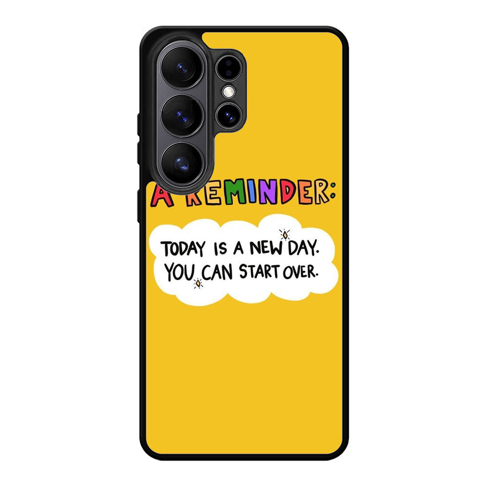 A reminder Samsung Galaxy S26 Ultra Case FE0001