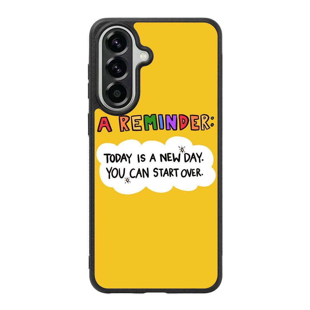 A reminder Samsung Galaxy A57 Case FE0001