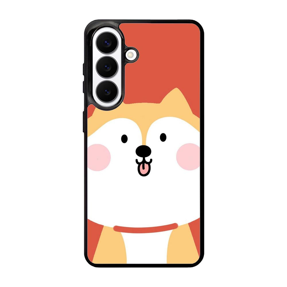 shiba cute face Samsung Galaxy S26 Case FE0553