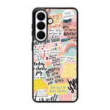 Quotes sticker Samsung Galaxy S26 Plus Case FE0520