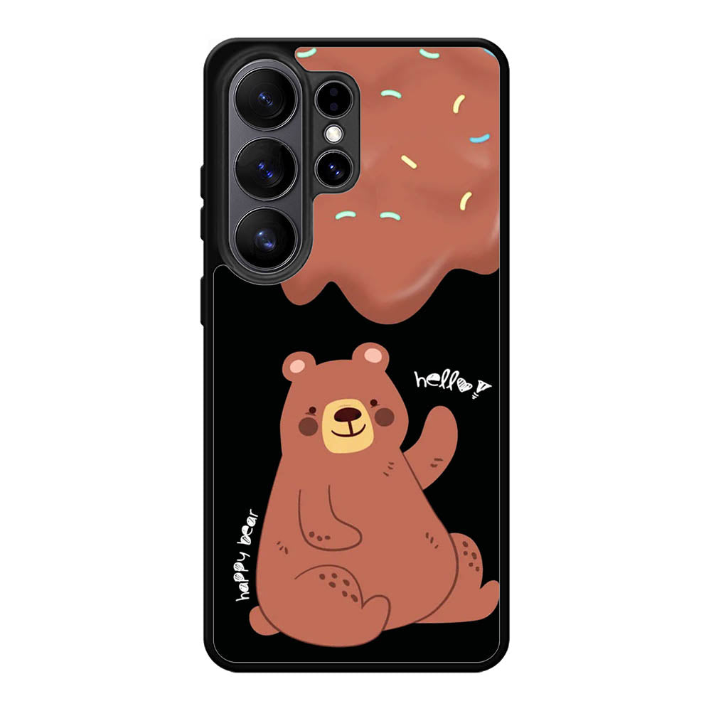 Happy bear Samsung Galaxy S26 Ultra Case FE0333