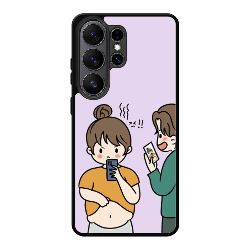 Funny Lucu Samsung Galaxy S26 Ultra Case FE0297