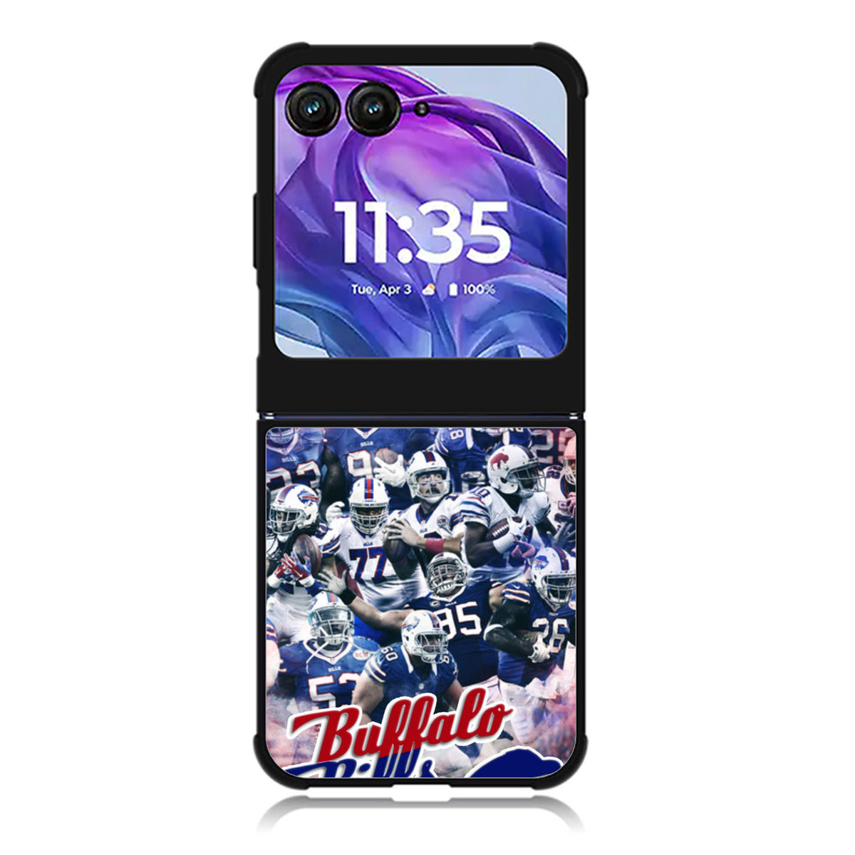 buffalo bills Motorola Moto Razr Plus 2025/2024 Case, Moto Razr 50 Ultra 5G BC2671