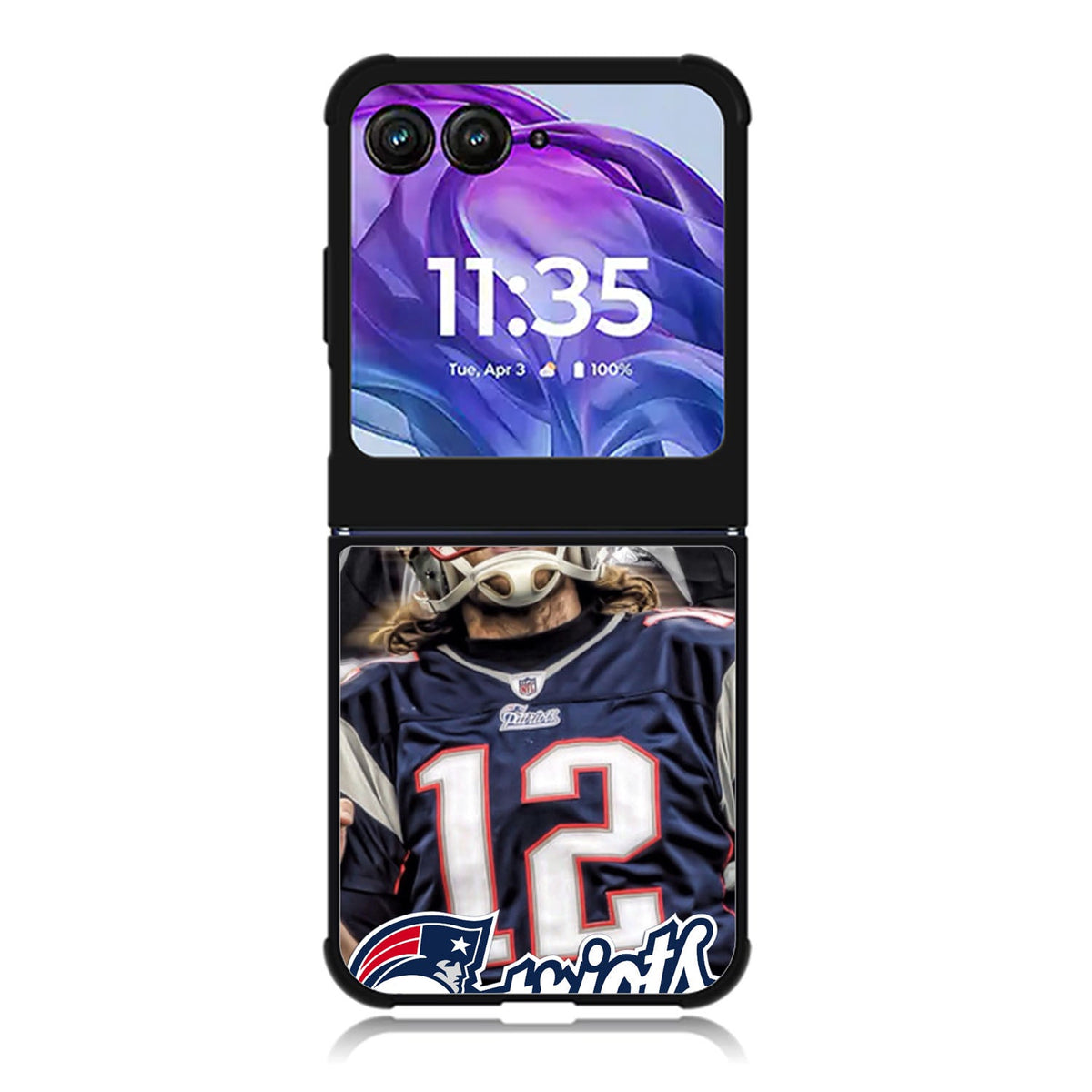 New England Patriots Motorola Moto Razr 2024 , Moto Razr 50 Case FE2670