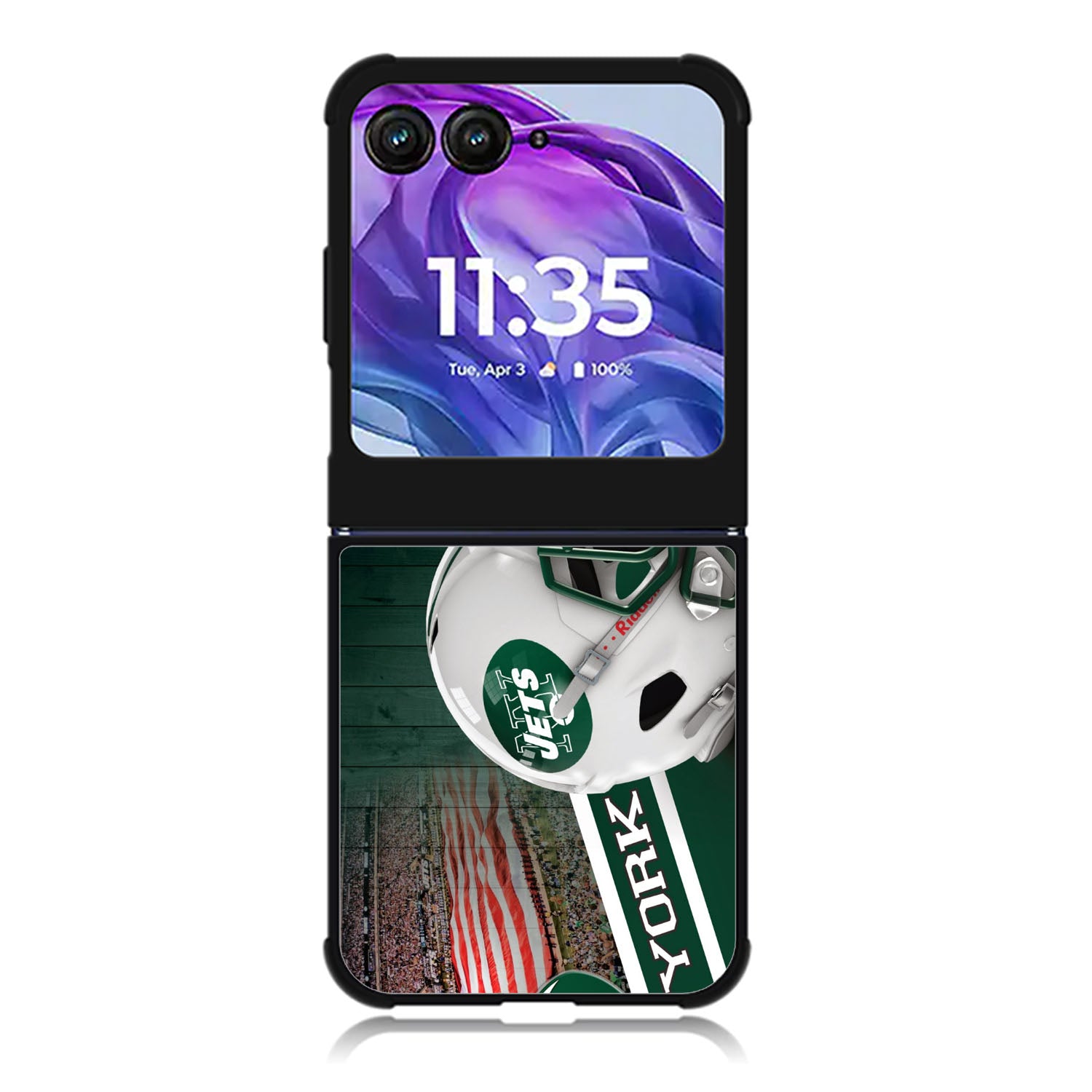 new york jets Motorola Moto Razr Plus 2025/2024 Case, Moto Razr 50 Ultra 5G BC2668