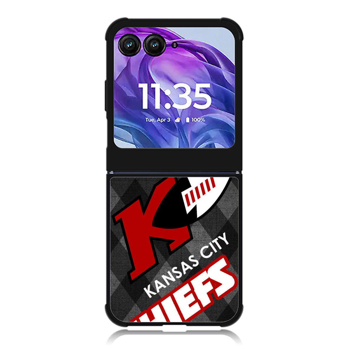 kansas city chiefs Motorola Moto Razr 2024 , Moto Razr 50 Case FE2655