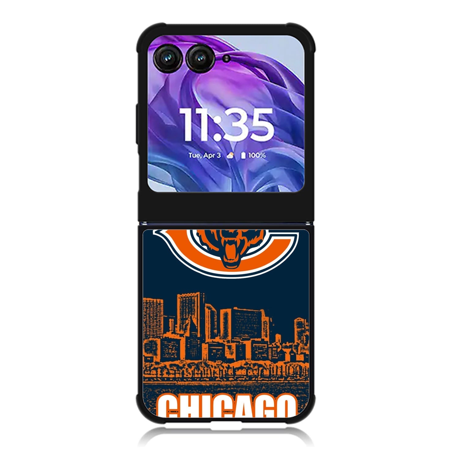 Chicago Bears Motorola Moto Razr 2024 , Moto Razr 50 Case FE2652