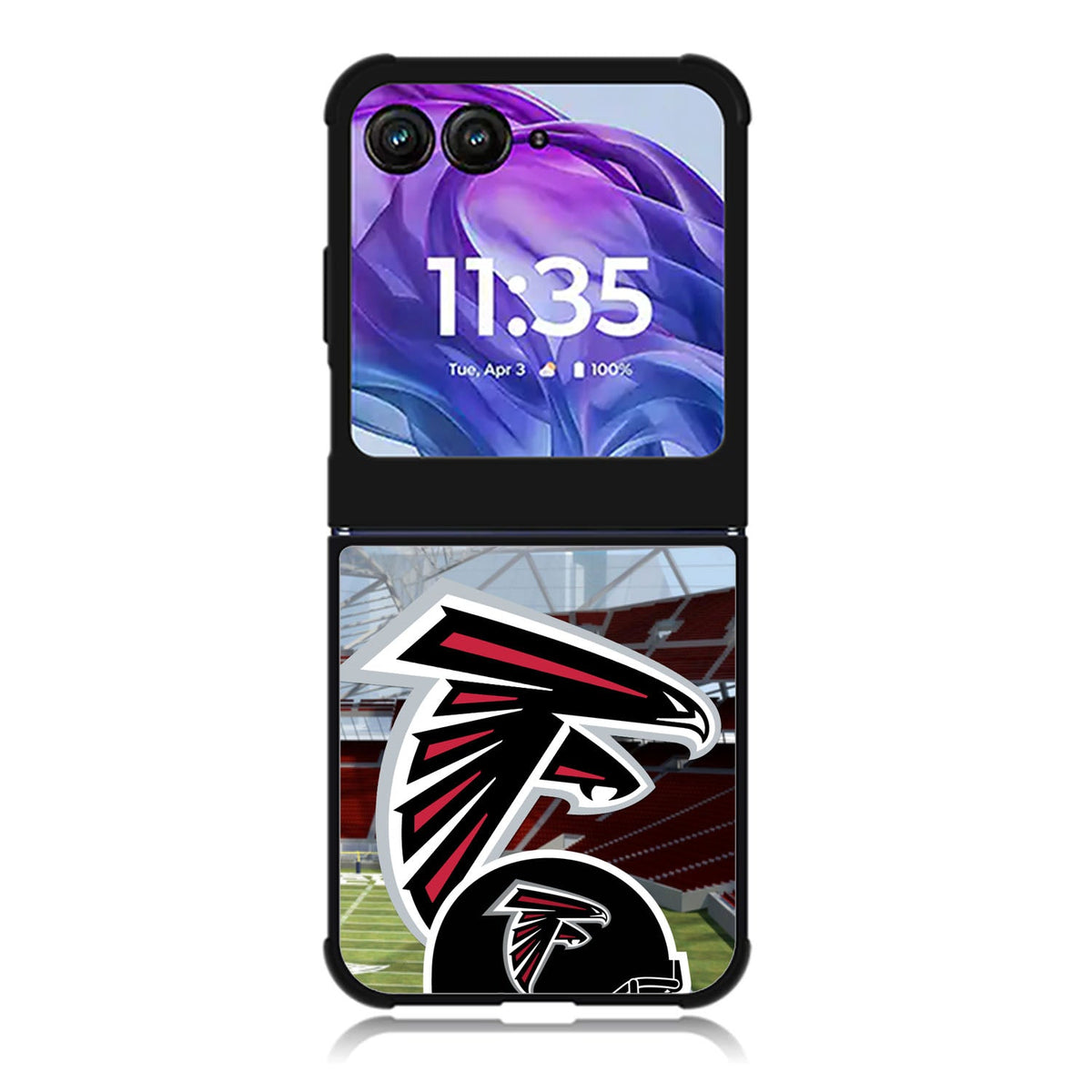 atlanta falcons Motorola Moto Razr 2024 , Moto Razr 50 Case FE2647