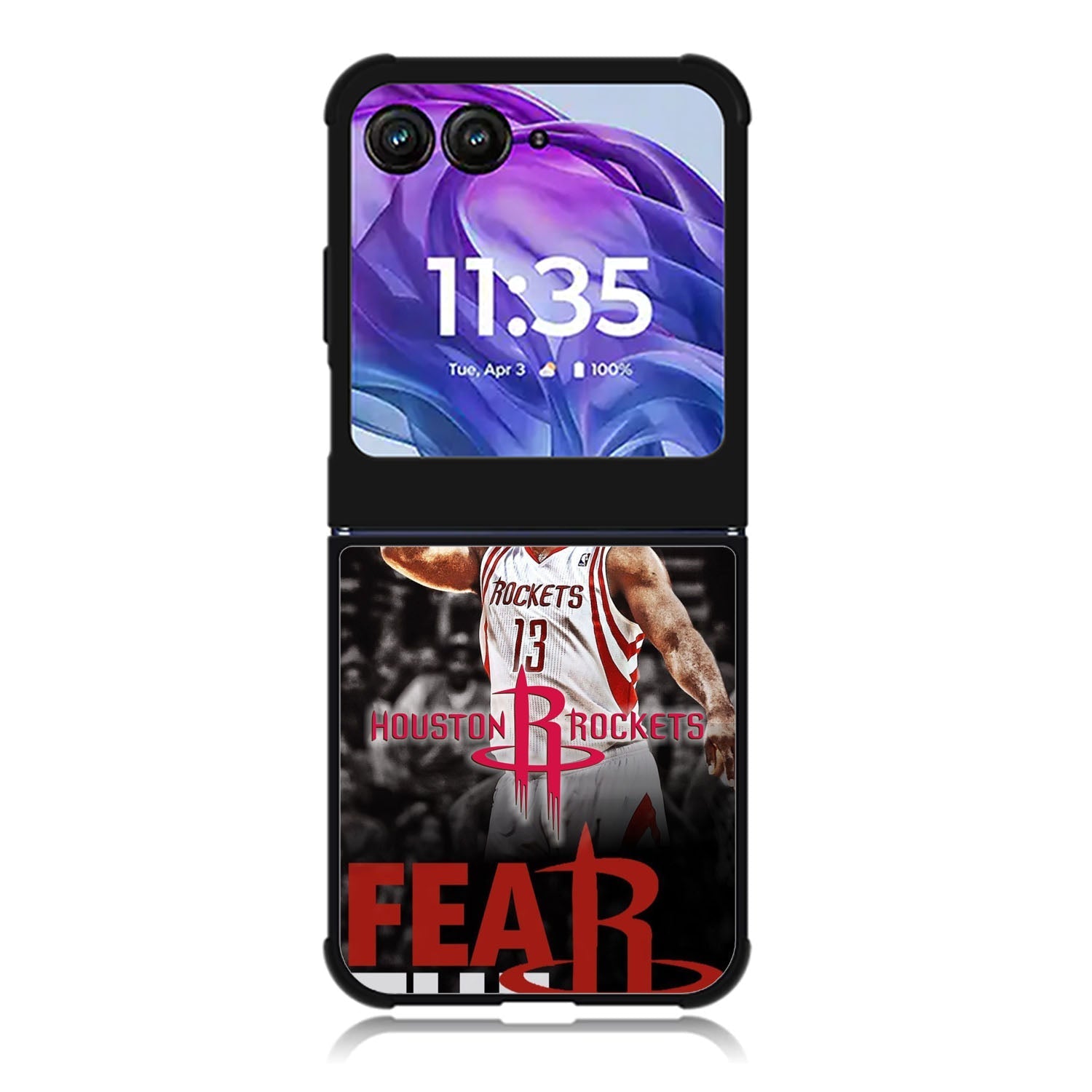 Houston Rockets Motorola Moto Razr 2024 , Moto Razr 50 Case FE2643