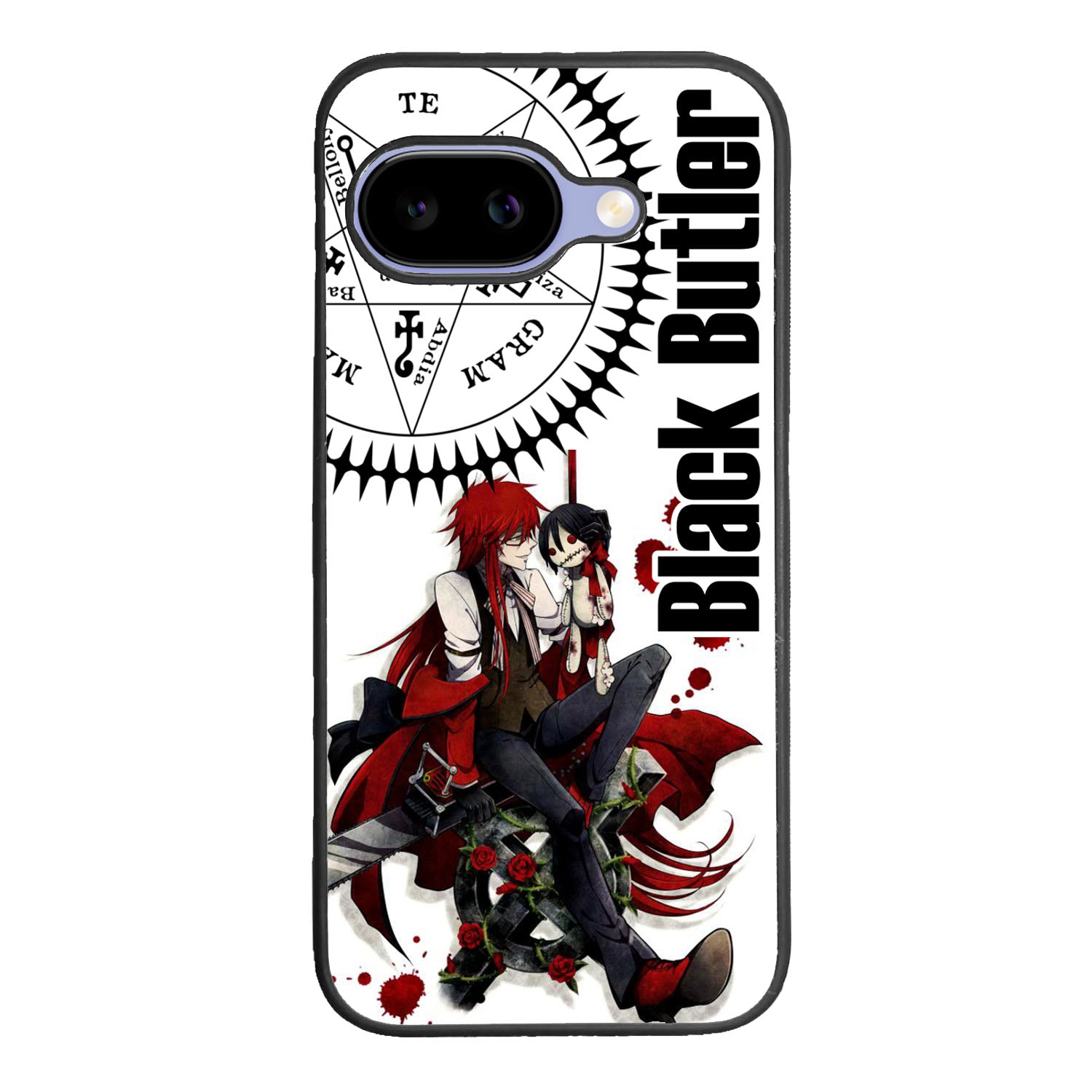 Black Butler Grell Case Google Pixel 9A BC2638