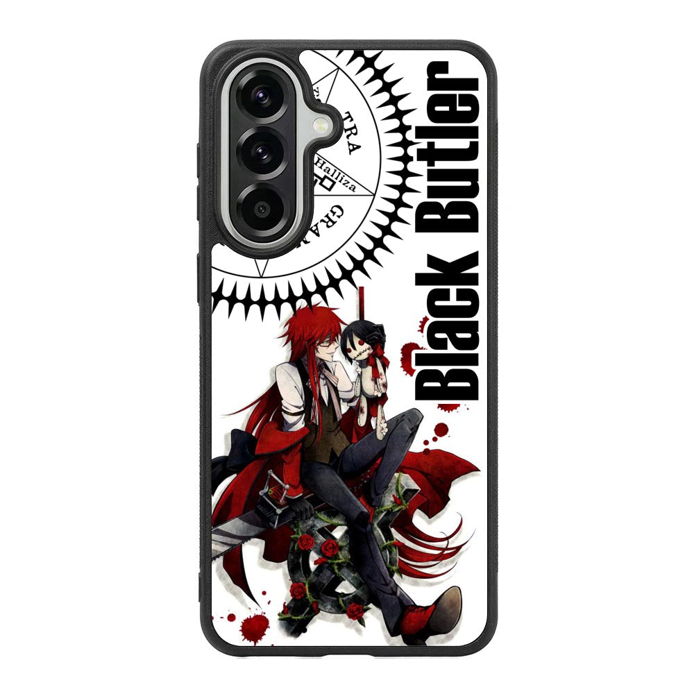 Black Butler Grell Samsung Galaxy A57 Case BC2638
