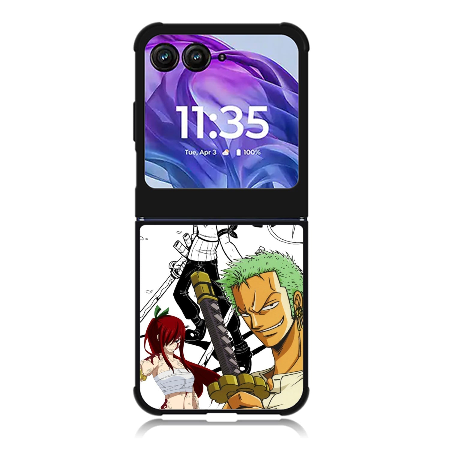 ONE PIECE zoro Motorola Moto Razr 2024 , Moto Razr 50 Case FE2637