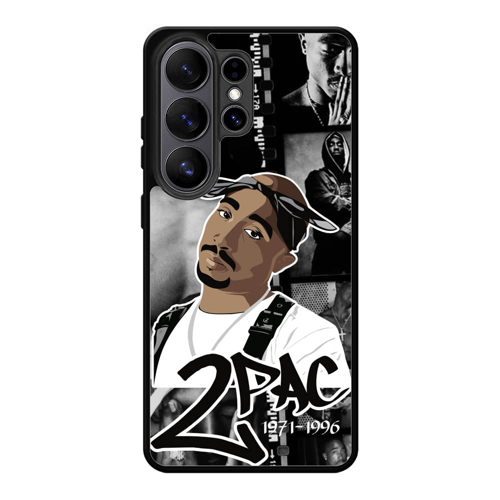 Tupac Shakur collage Samsung Galaxy S26 Plus Case