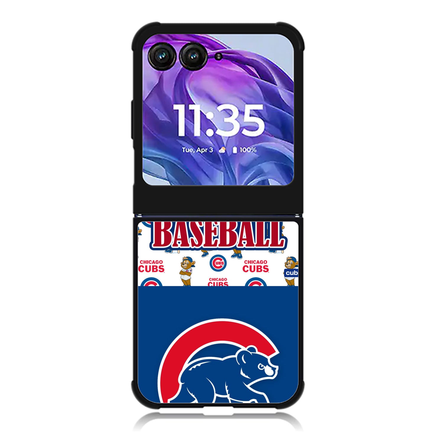 cubs baseball Motorola Moto Razr Plus 2025/2024 Case, Moto Razr 50 Ultra 5G BC2627