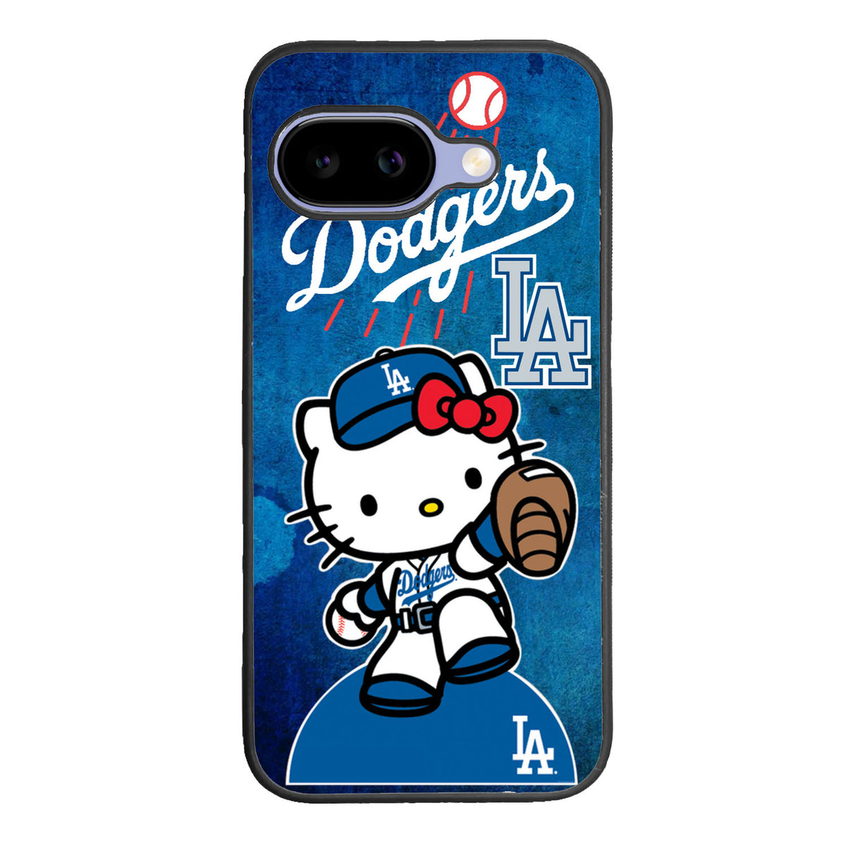 dodgers baseball hello kitty Case Google Pixel 9A BC2626