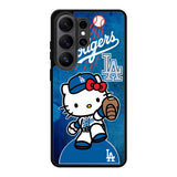 dodgers baseball hello kitty Samsung Galaxy S26 Ultra Case BC2626