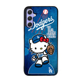 dodgers baseball hello kitty Case Samsung Galaxy A35 5G BC2626