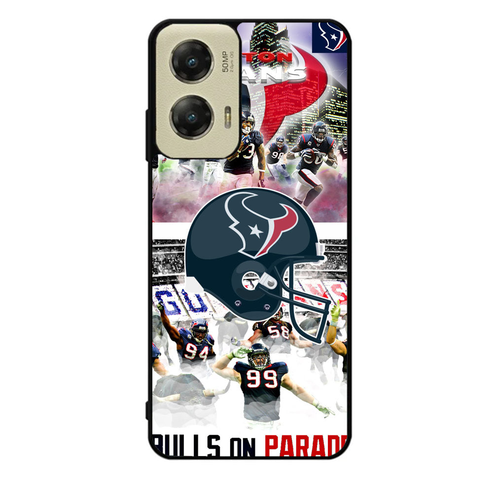 Houston Texans logo Case Motorola Moto G Stylus 2024 5G BC2615