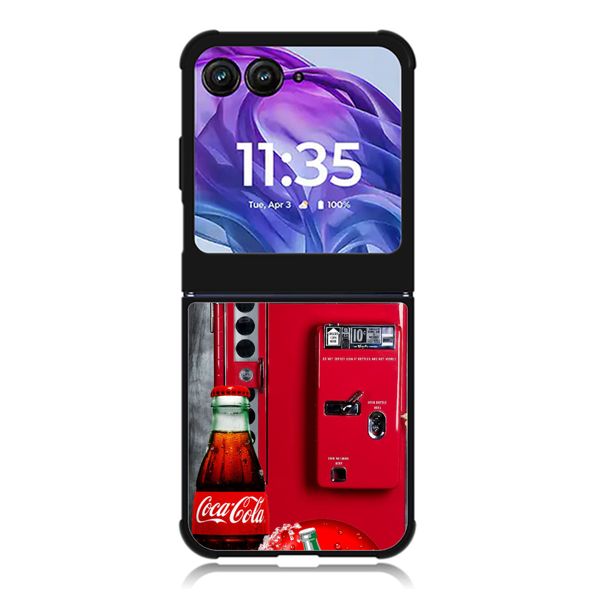 Coca-Cola Vending Machine Motorola Moto Razr Plus 2025/2024 Case, Moto Razr 50 Ultra 5G BC2613