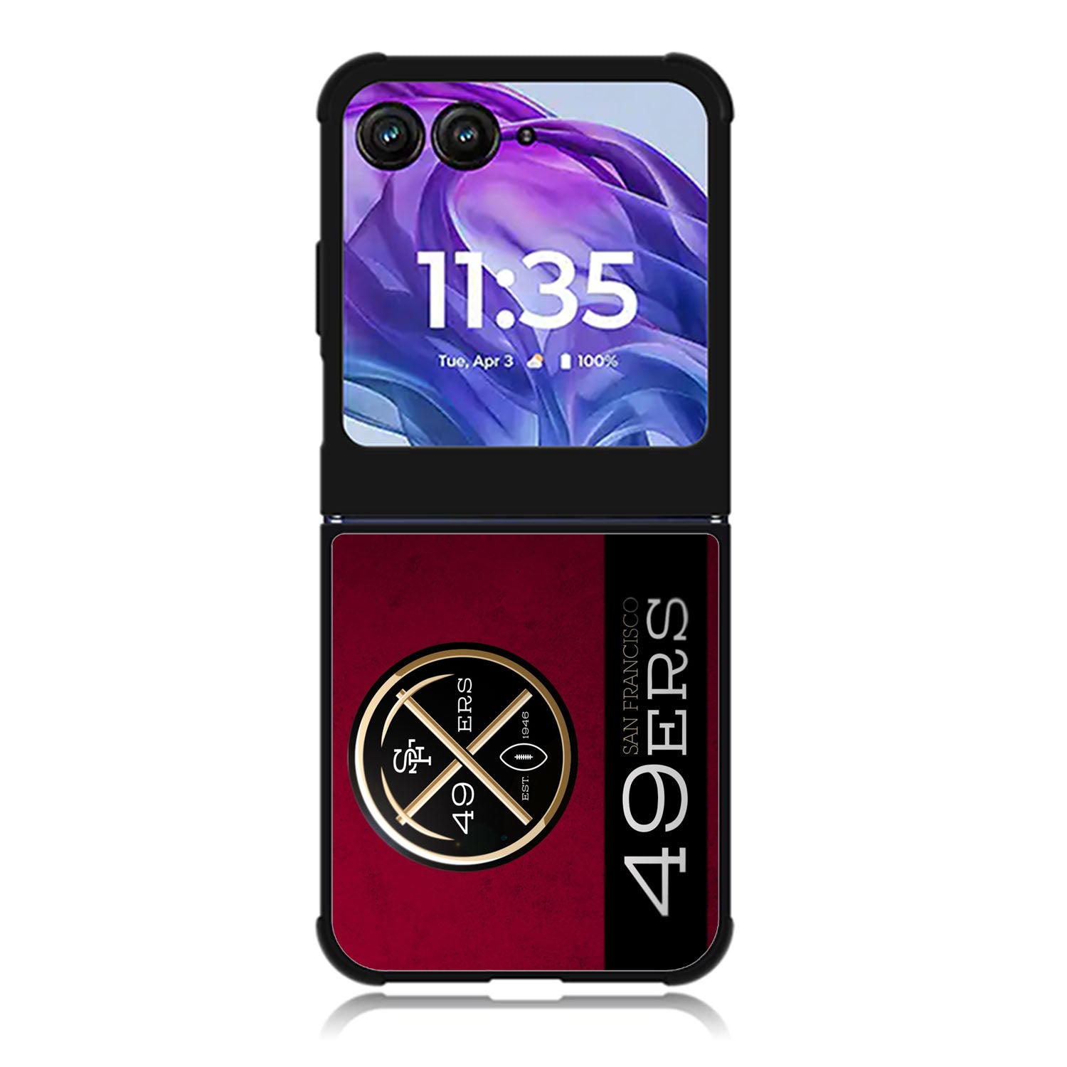 SAN FRANCISCO 49ERS Motorola Moto Razr Plus 2025/2024 Case, Moto Razr 50 Ultra 5G BC2599