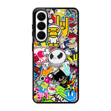 Stickerbomb Graffiti Art Collage Cool Samsung Galaxy S26 Case BC2596