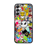 Stickerbomb Graffiti Art Collage Cool Case Samsung Galaxy A15 BC2596