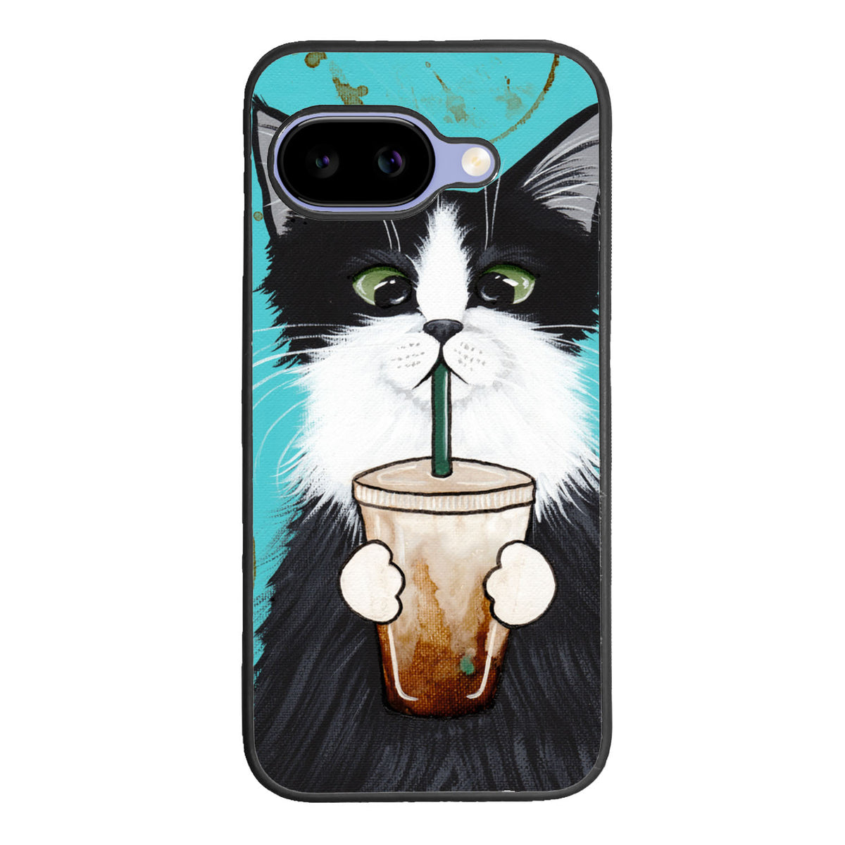 cute coffee cat Case Google Pixel 9A BC2297
