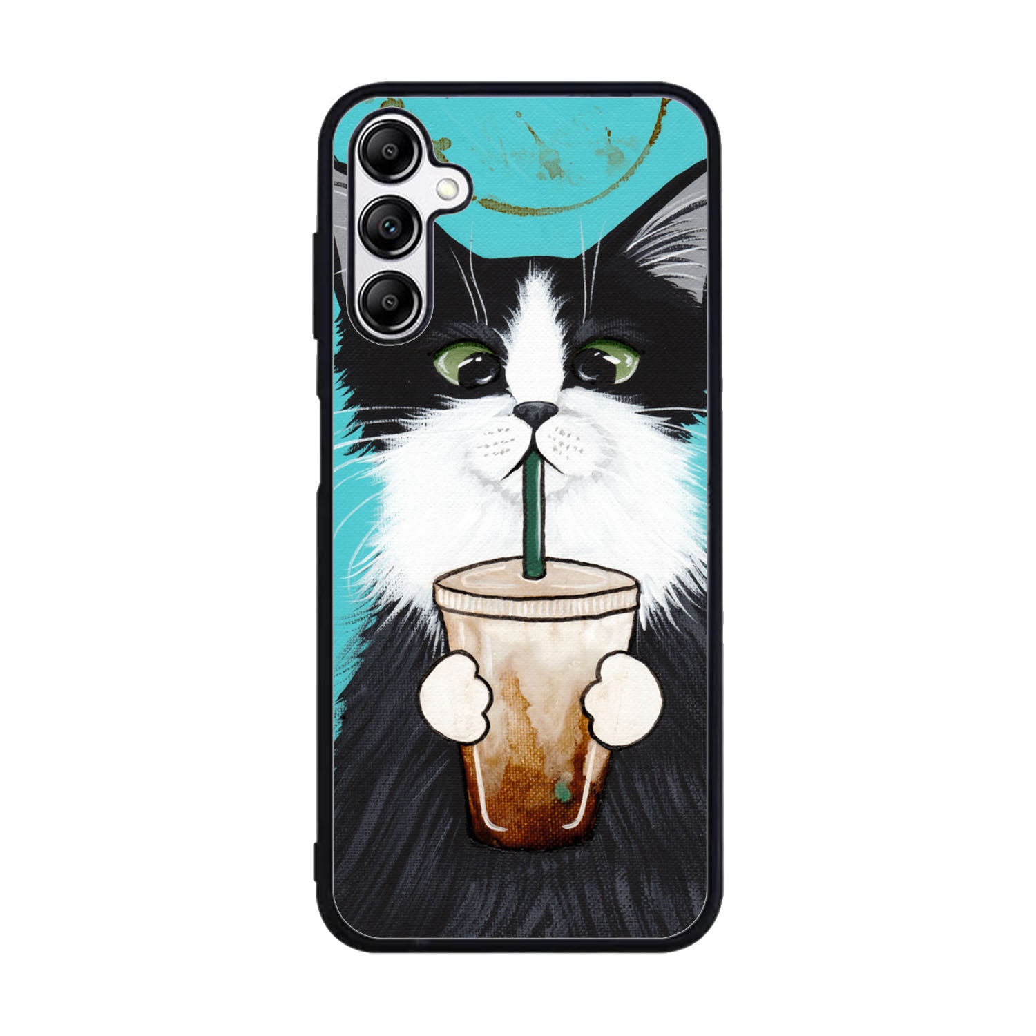 cute coffee cat Case Samsung Galaxy A15 BC2297