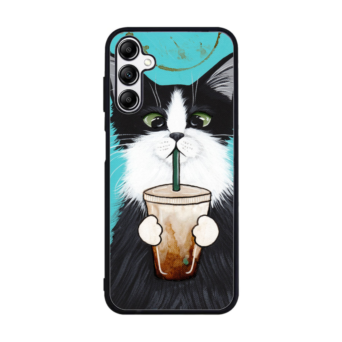 cute coffee cat Case Samsung Galaxy A15 BC2297