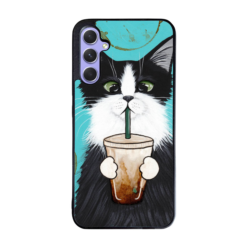 cute coffee cat Case Samsung Galaxy A55 5G BC2297