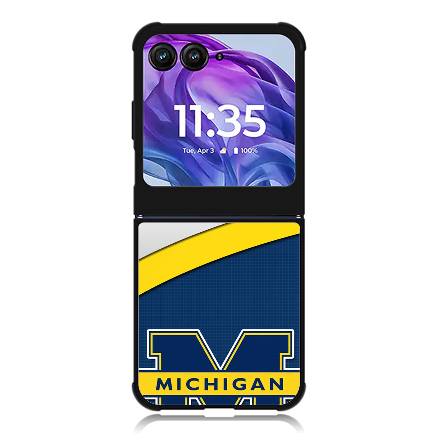 michigan wolverines Motorola Moto Razr Plus 2025/2024 Case, Moto Razr 50 Ultra 5G BC2303