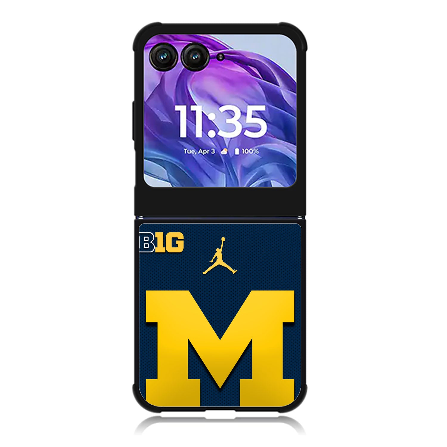 michigan wolverines Motorola Moto Razr Plus 2025/2024 Case, Moto Razr 50 Ultra 5G BC2304