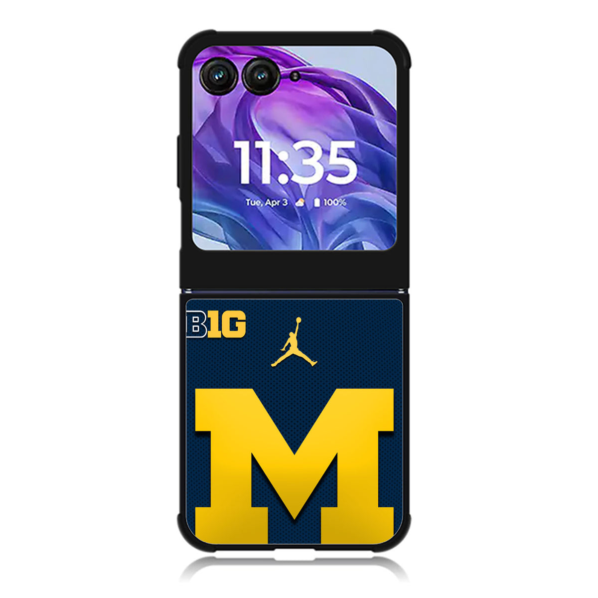 michigan wolverines Motorola Moto Razr Plus 2025/2024 Case, Moto Razr 50 Ultra 5G BC2304