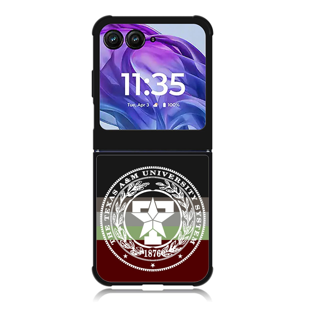 TEXAS A&M university Motorola Moto Razr 2024 , Moto Razr 50 Case FE2306