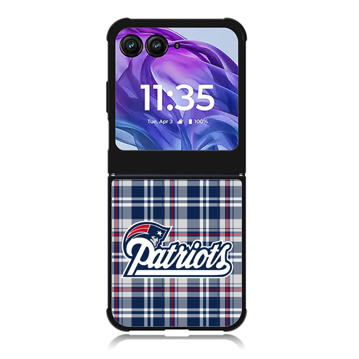 new england patriots Motorola Moto Razr 2024 , Moto Razr 50 Case FE2310