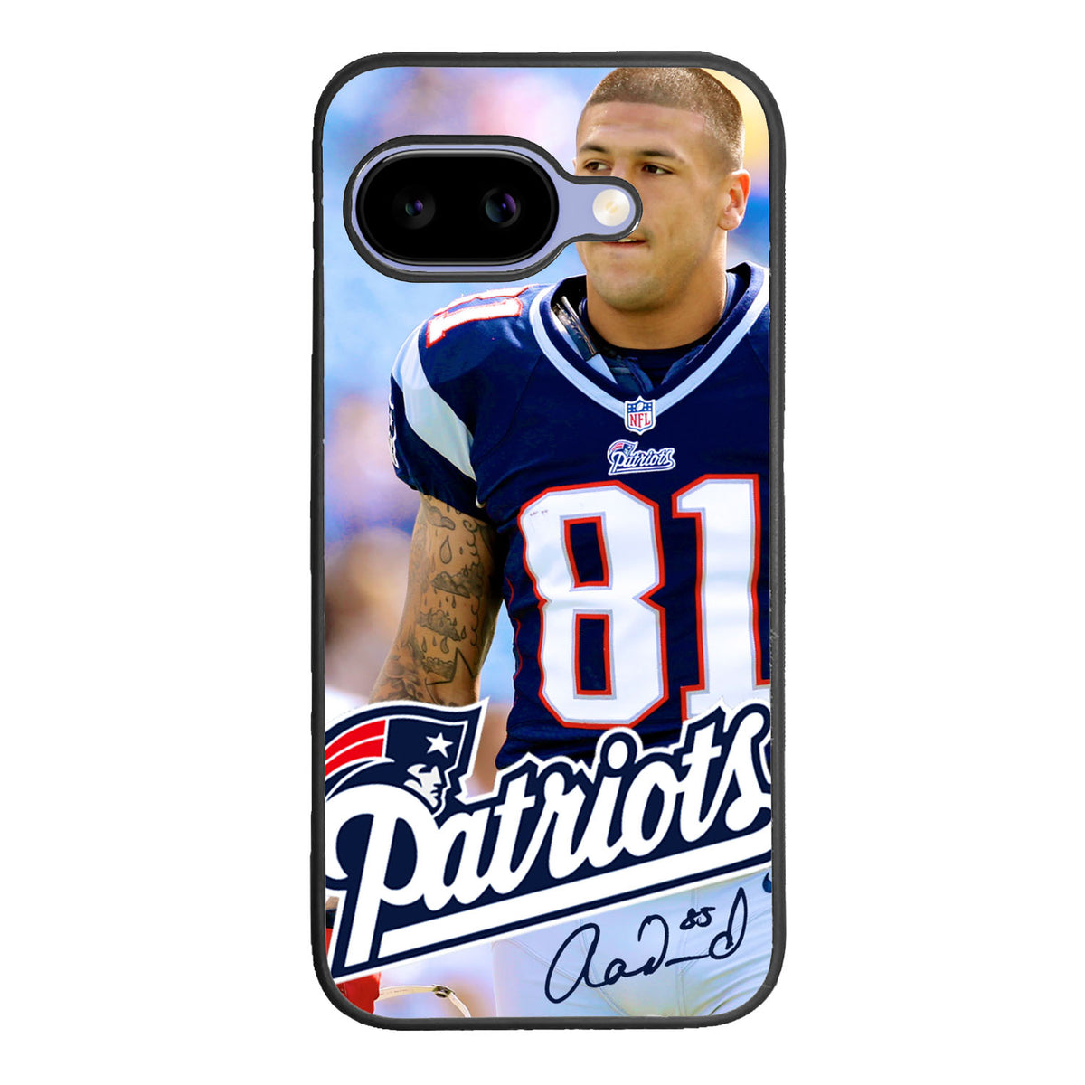 aaron hernandez patriots Case Google Pixel 9A BC2323