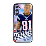 aaron hernandez patriots Case Samsung Galaxy A35 5G BC2323