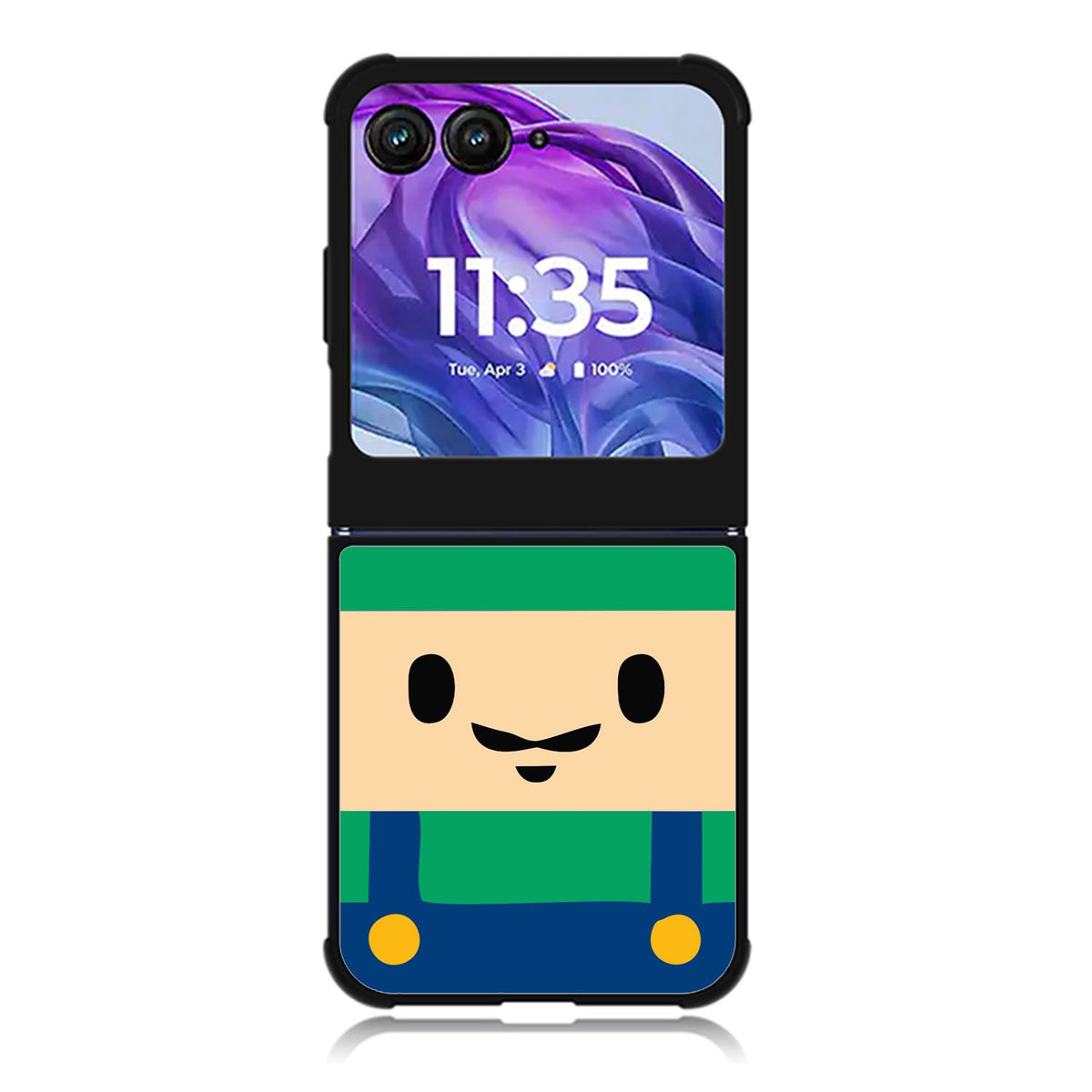 luigi mario bros Motorola Moto Razr 2024 , Moto Razr 50 Case FE2331